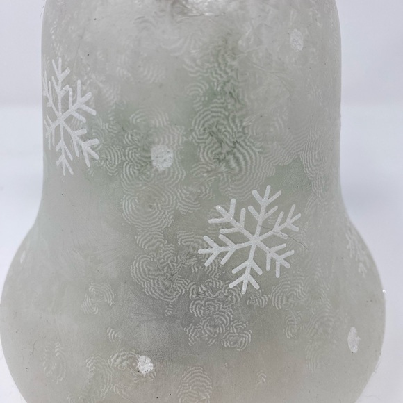 Snowy Christmas Tree Lighted Bell Decor - Picture 6 of 9